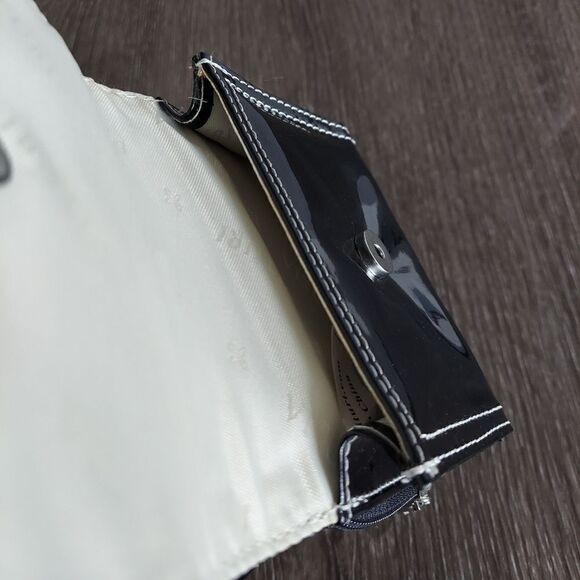 Gorgeous Vintage Vituri Mini Bag - Black - Faux Patent Leather - Picture 7 of 10